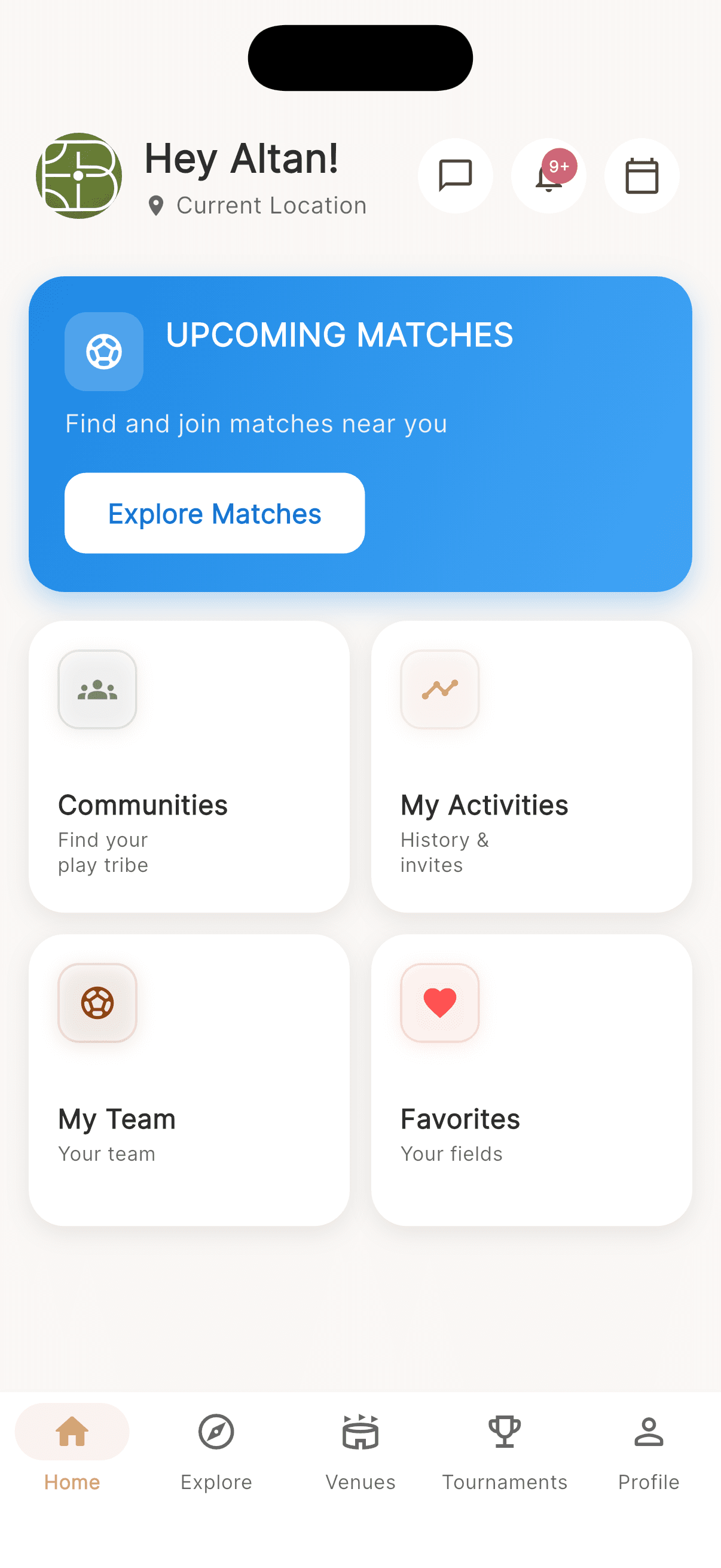 BaabSport App Preview